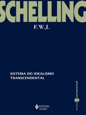 cover image of Sistema do idealismo transcendental